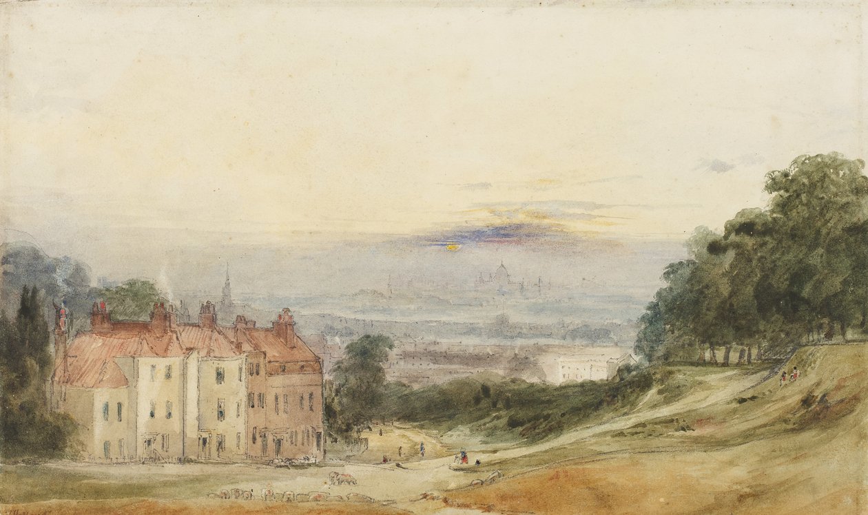 Londres depuis Blackheath - James Holland