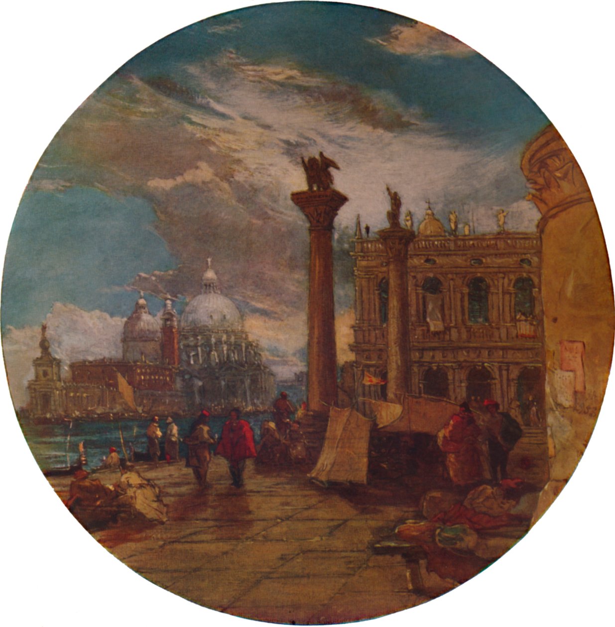 La Piazza de Saint-Marc, Venise, 1853, 1935 - James Holland