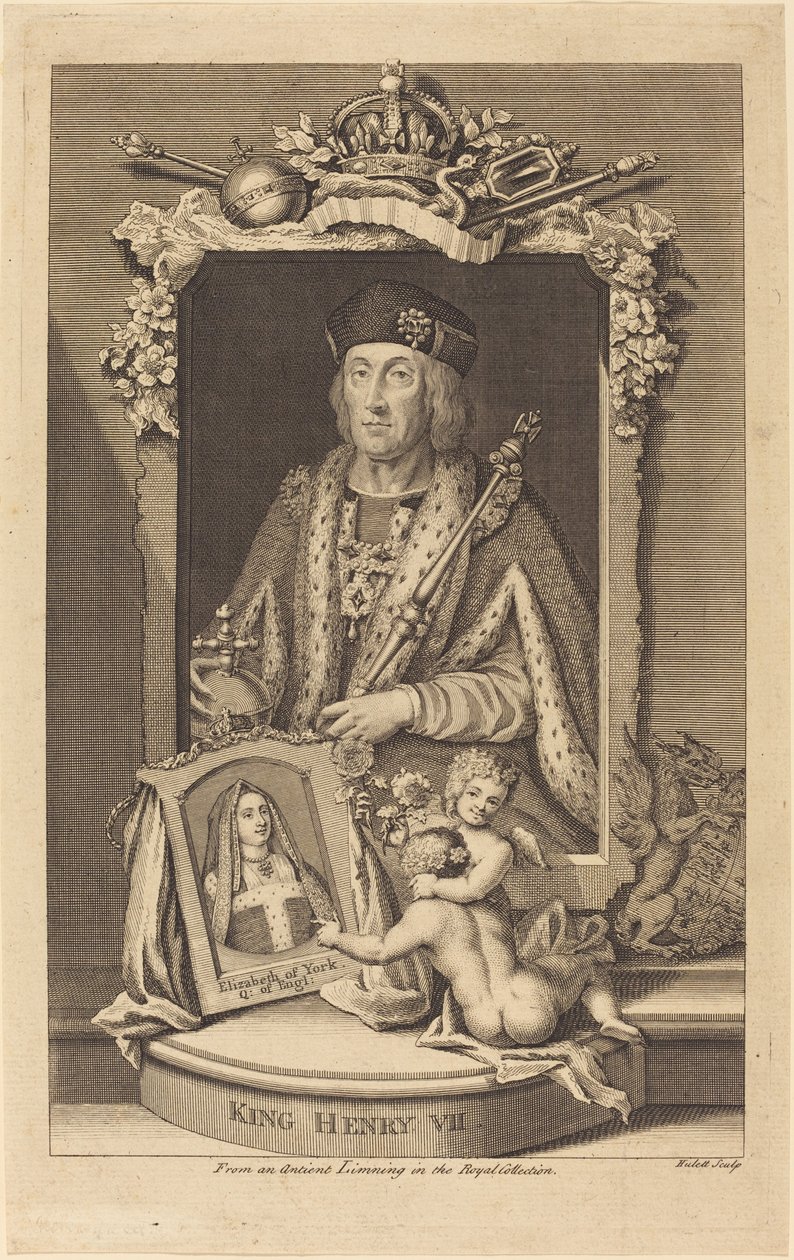 Roi Henri VII - James Hulett after George Vertue