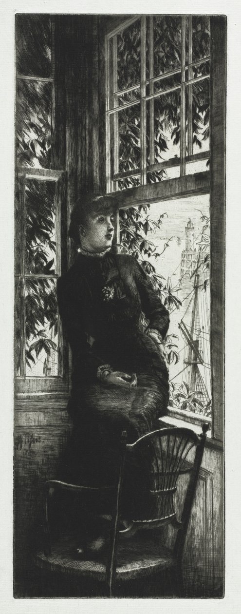 Au bord de la mer, 1880 - James Jacques Joseph Tissot