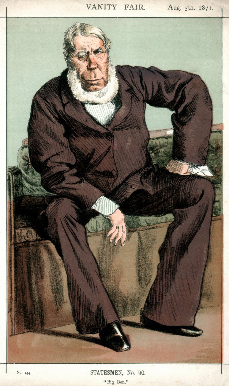 Big Ben George Bentinck, homme politique britannique, 1871 - James Jacques Joseph Tissot
