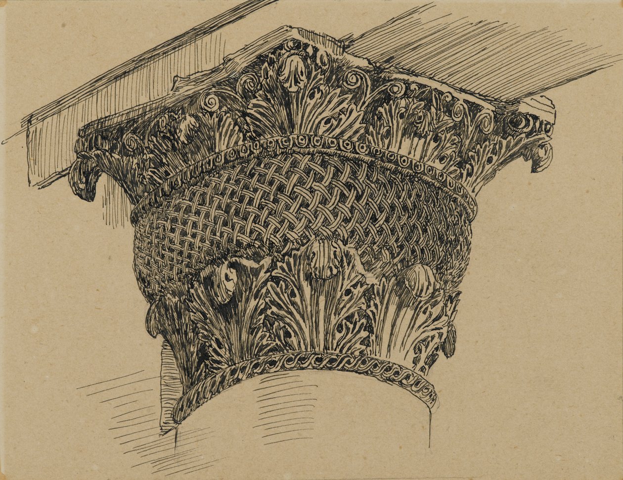 Chapiteau de la Mosquée d