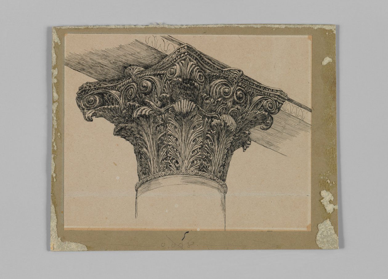 Chapiteau de la Mosquée d