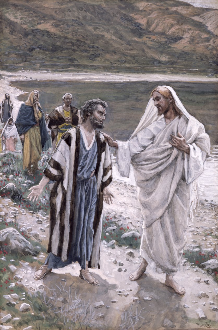 Pais mes agneaux, illustration pour La Vie du Christ - James Jacques Joseph Tissot