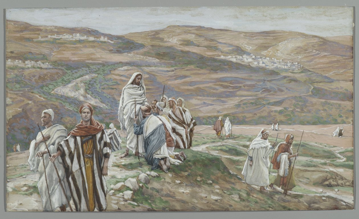 Il les envoya deux par deux, illustration de La Vie de Notre Seigneur Jésus-Christ, 1886-96 - James Jacques Joseph Tissot