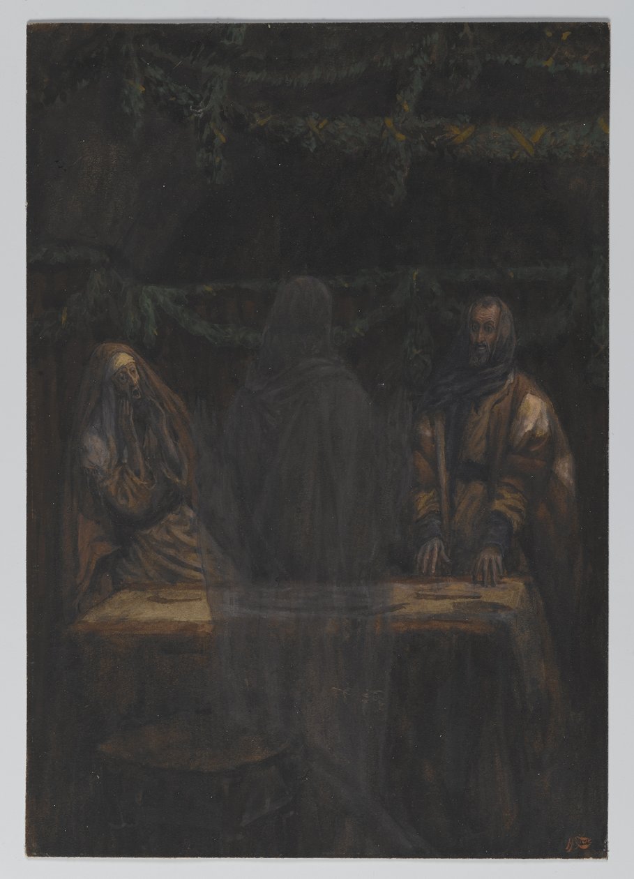 Il Disparut de Leur Vue, illustration de La Vie de Notre Seigneur Jésus-Christ, 1886-94 - James Jacques Joseph Tissot