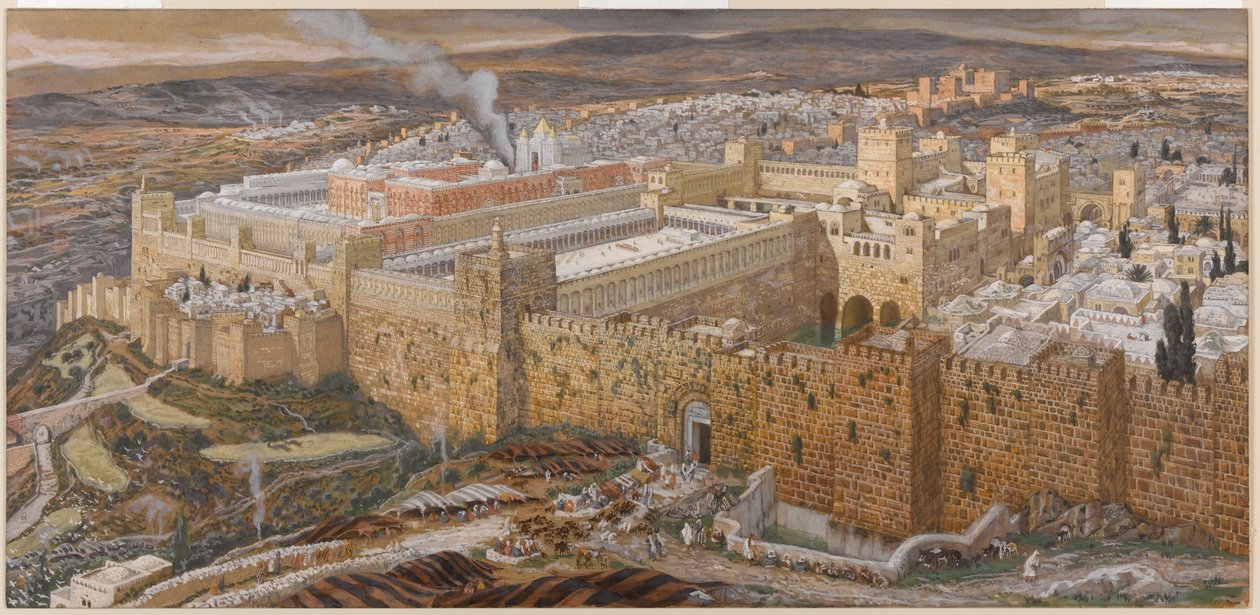 Jérusalem et le Temple d