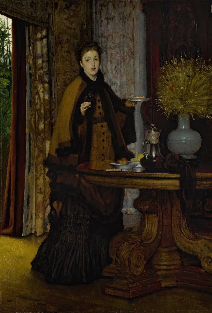 Le Goûter, 1869 - James Jacques Joseph Tissot
