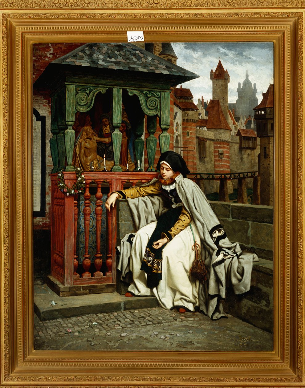 Marguerite aux remparts, 1861 - James Jacques Joseph Tissot