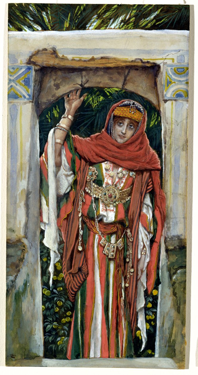 Marie-Madeleine avant sa conversion, illustration pour La Vie du Christ, c.1886-96 - James Jacques Joseph Tissot