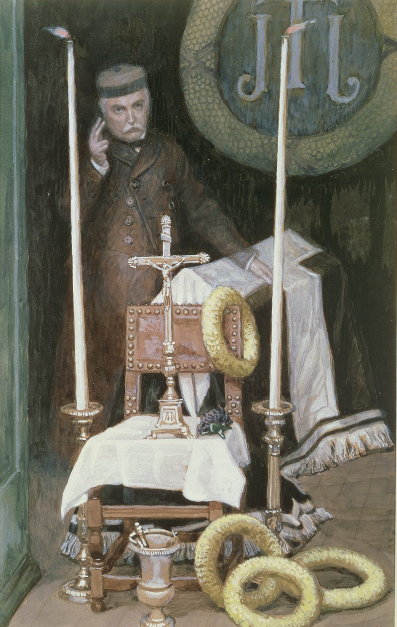 Portrait du Pèlerin (Autoportrait), illustration pour La Vie du Christ, vers 1886-96 - James Jacques Joseph Tissot