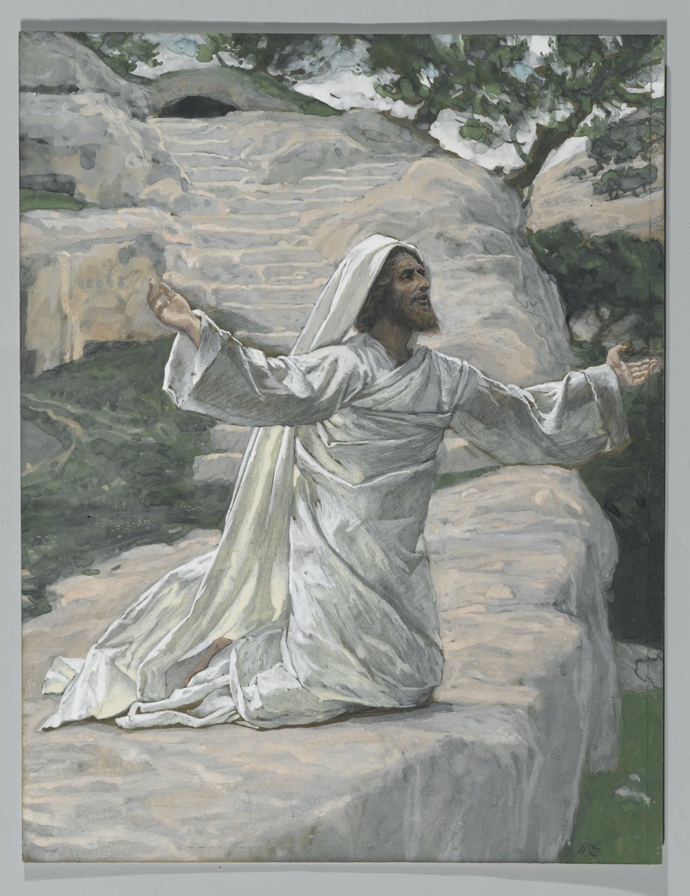 Saint Jacques le Mineur, illustration de La Vie de Notre Seigneur Jésus-Christ, 1886-94 - James Jacques Joseph Tissot
