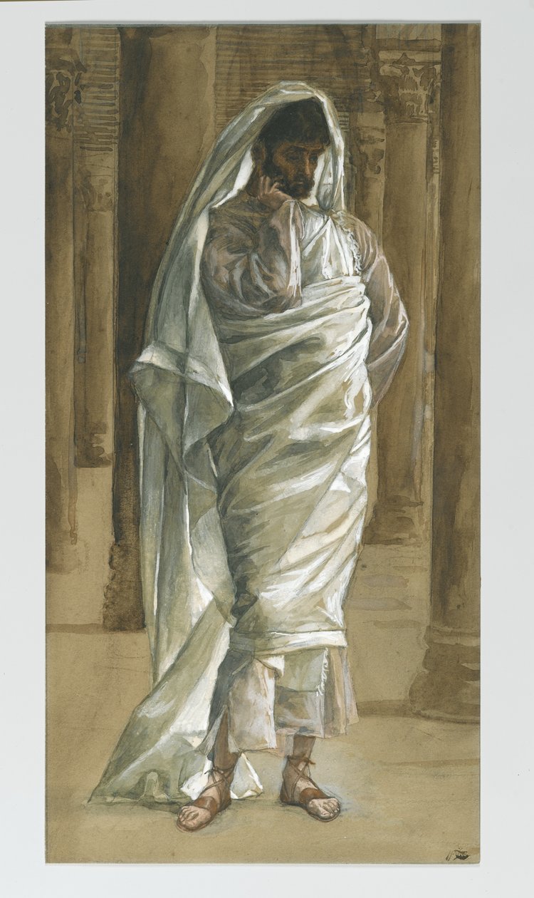 Saint Thomas, illustration de La Vie de Notre Seigneur Jésus-Christ, 1886-94 - James Jacques Joseph Tissot