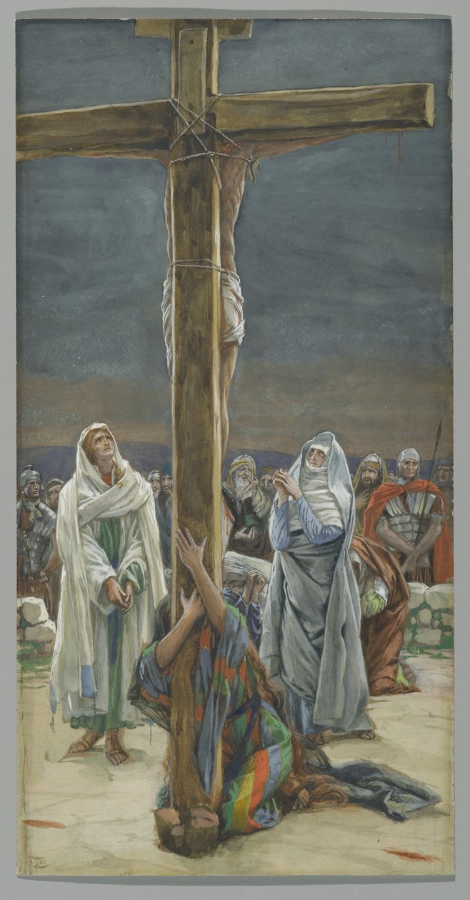 Stabat Mater. Femme, voici ton fils, illustration pour La Vie du Christ - James Jacques Joseph Tissot