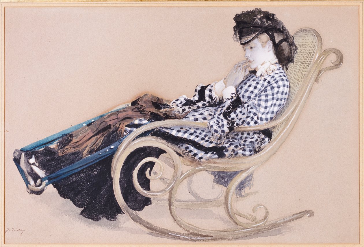 Étude pour "La Dernière Soirée" - James Jacques Joseph Tissot