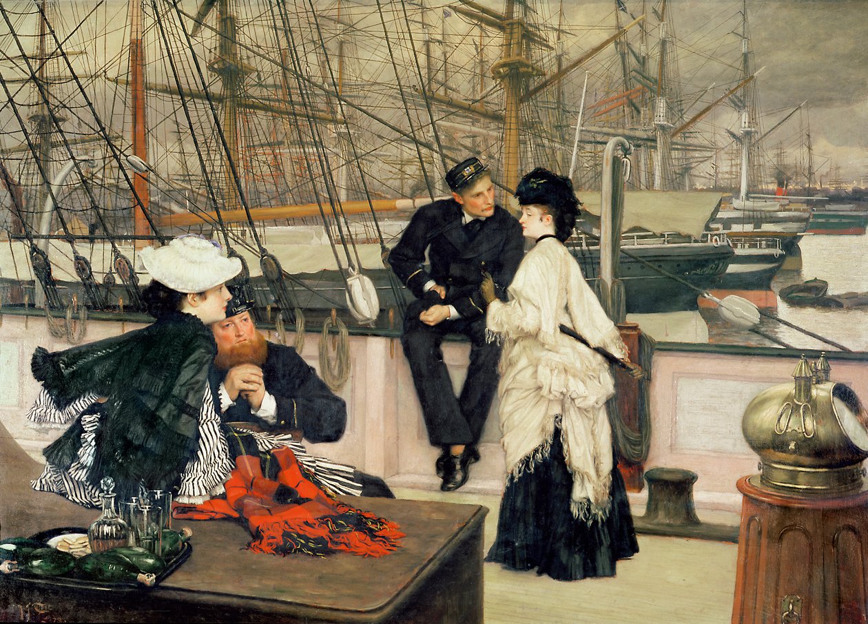Le capitaine et le second, 1873 - James Jacques Joseph Tissot