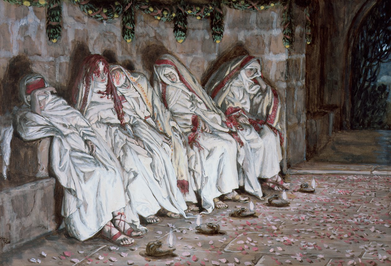 Les Vierges folles, illustration pour La Vie du Christ - James Jacques Joseph Tissot