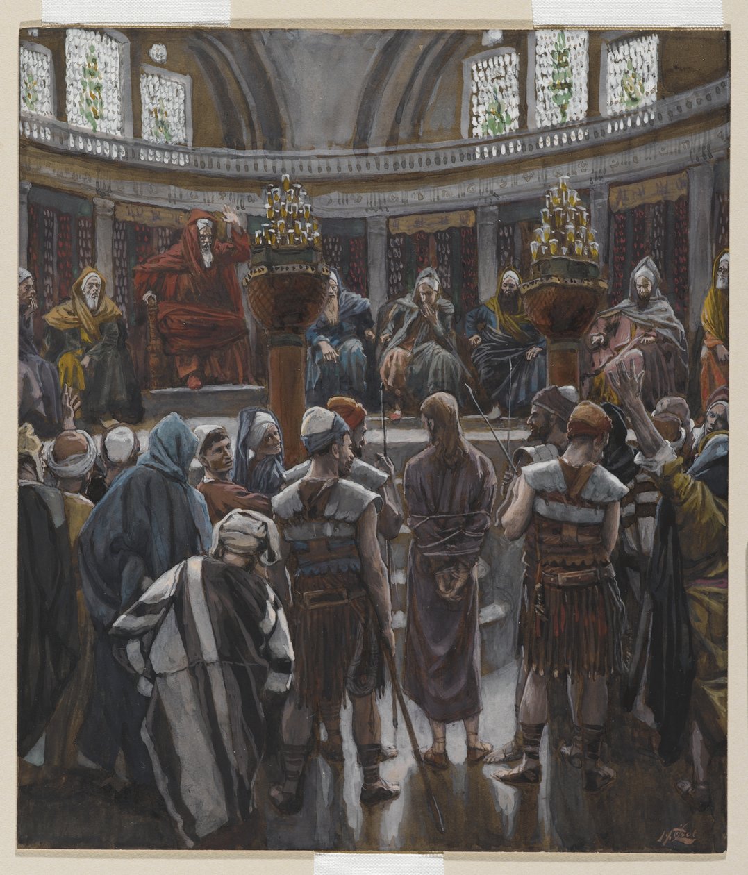Le Jugement du Matin, illustration de La Vie de Notre Seigneur Jésus-Christ, 1886-94 - James Jacques Joseph Tissot