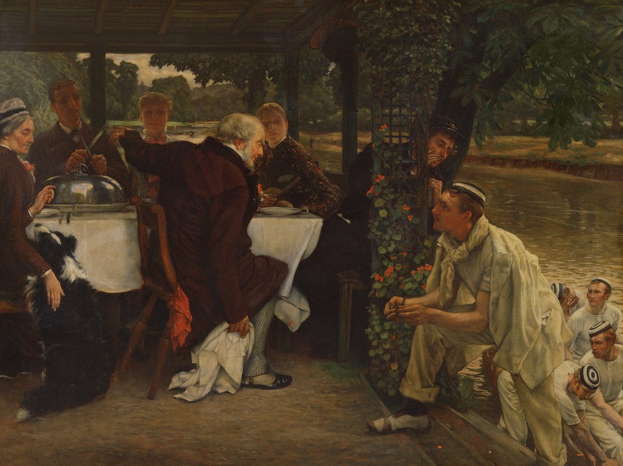Le Fils prodigue dans la vie moderne : Le veau gras, 1880 - James Jacques Joseph Tissot