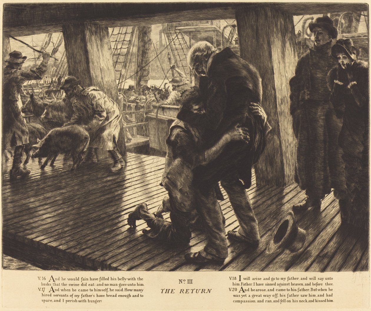 Le Retour - James Jacques Joseph Tissot