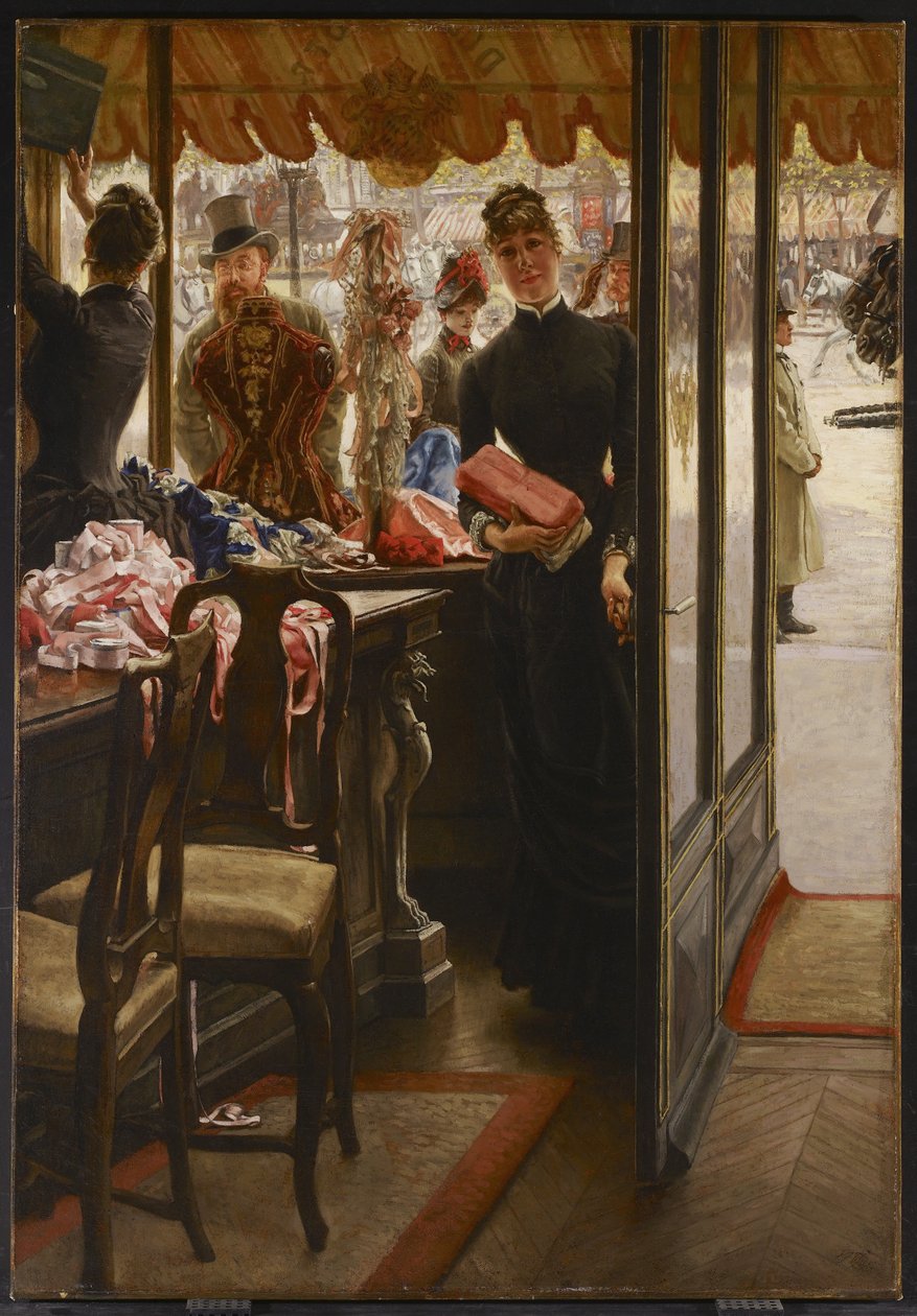 La vendeuse, 1883-85 - James Jacques Joseph Tissot