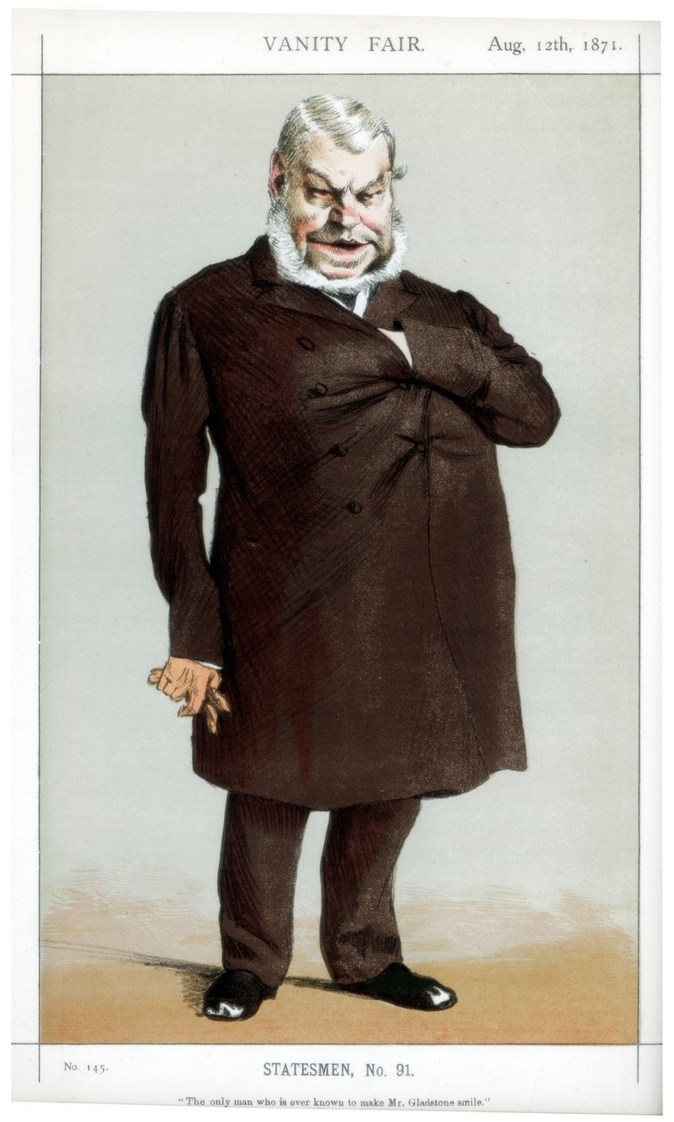 Le seul homme connu pour faire sourire M. Gladstone, 1871 - James Jacques Joseph Tissot