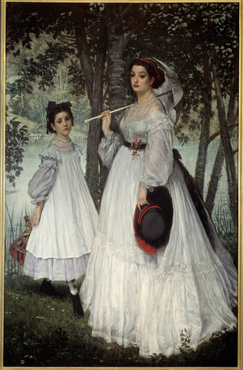 Les deux sœurs ou « portraits dans un parc » - James Jacques Joseph Tissot