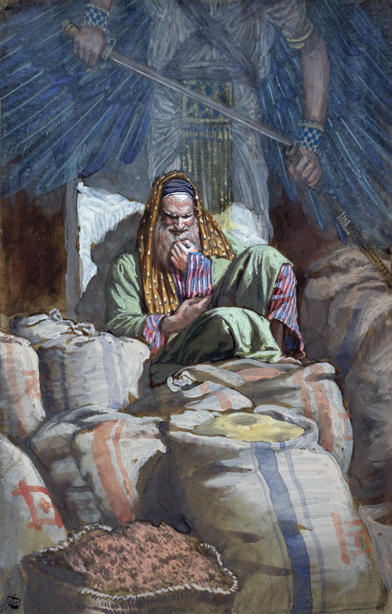 Insensé, cette nuit ton âme te sera redemandée, illustration pour La Vie du Christ - James Jacques Joseph Tissot