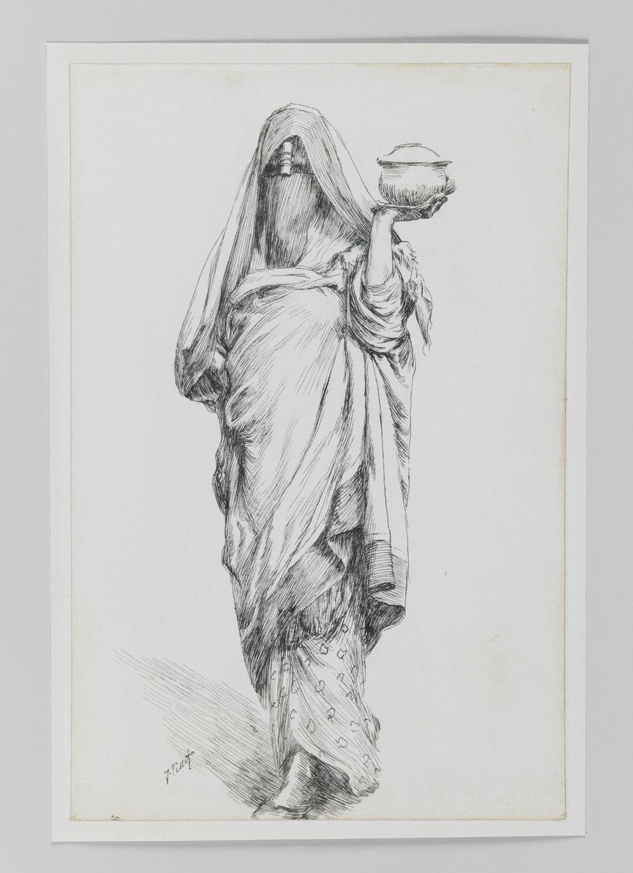 Femme du Caire, illustration de La Vie de Notre Seigneur Jésus-Christ - James Jacques Joseph Tissot