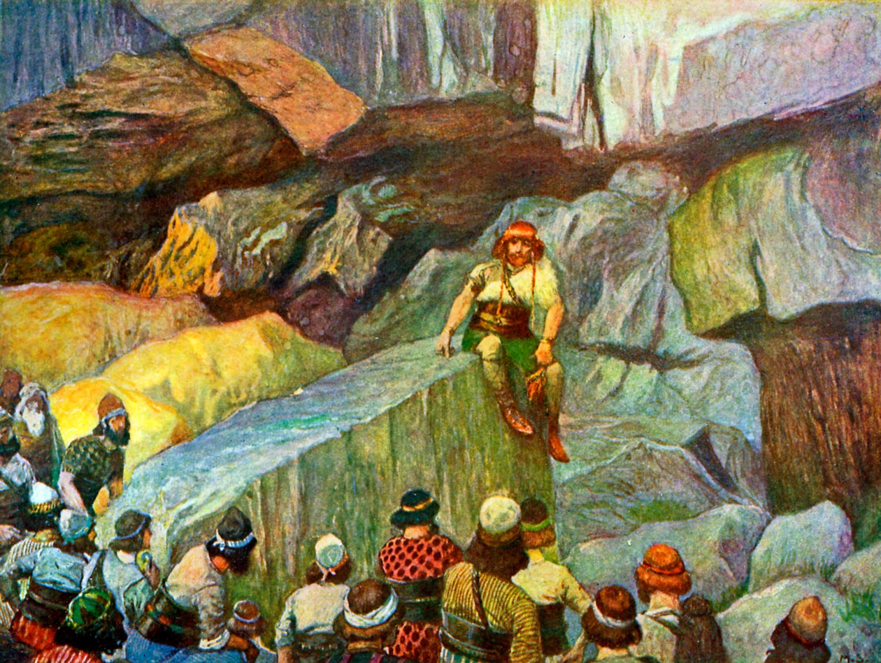 Samson dans les grottes d