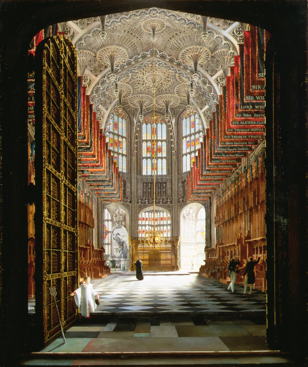 Intérieur de la chapelle d