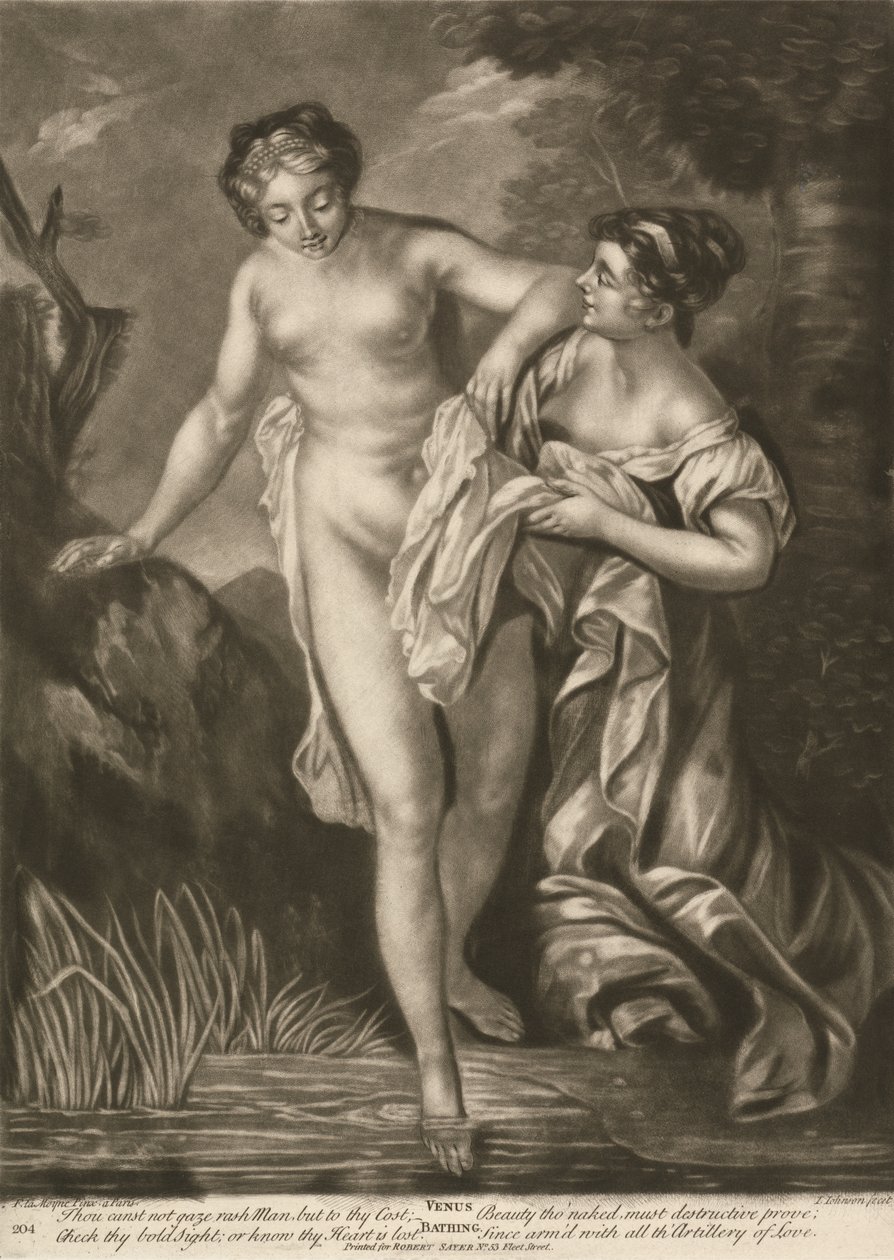 Vénus se baignant - James Johnson