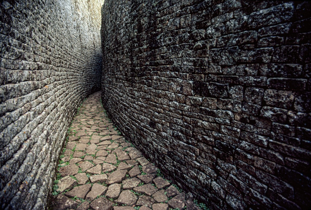 Les ruines du Grand Zimbabwe ont été construites vers 1250 après J.-C. - James L Stanfield