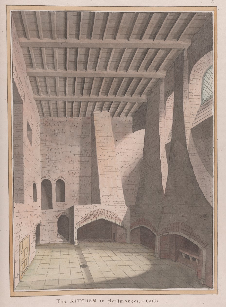 Château de Herstmonceux, East Sussex : La cuisine - James Lambert  of Lewes