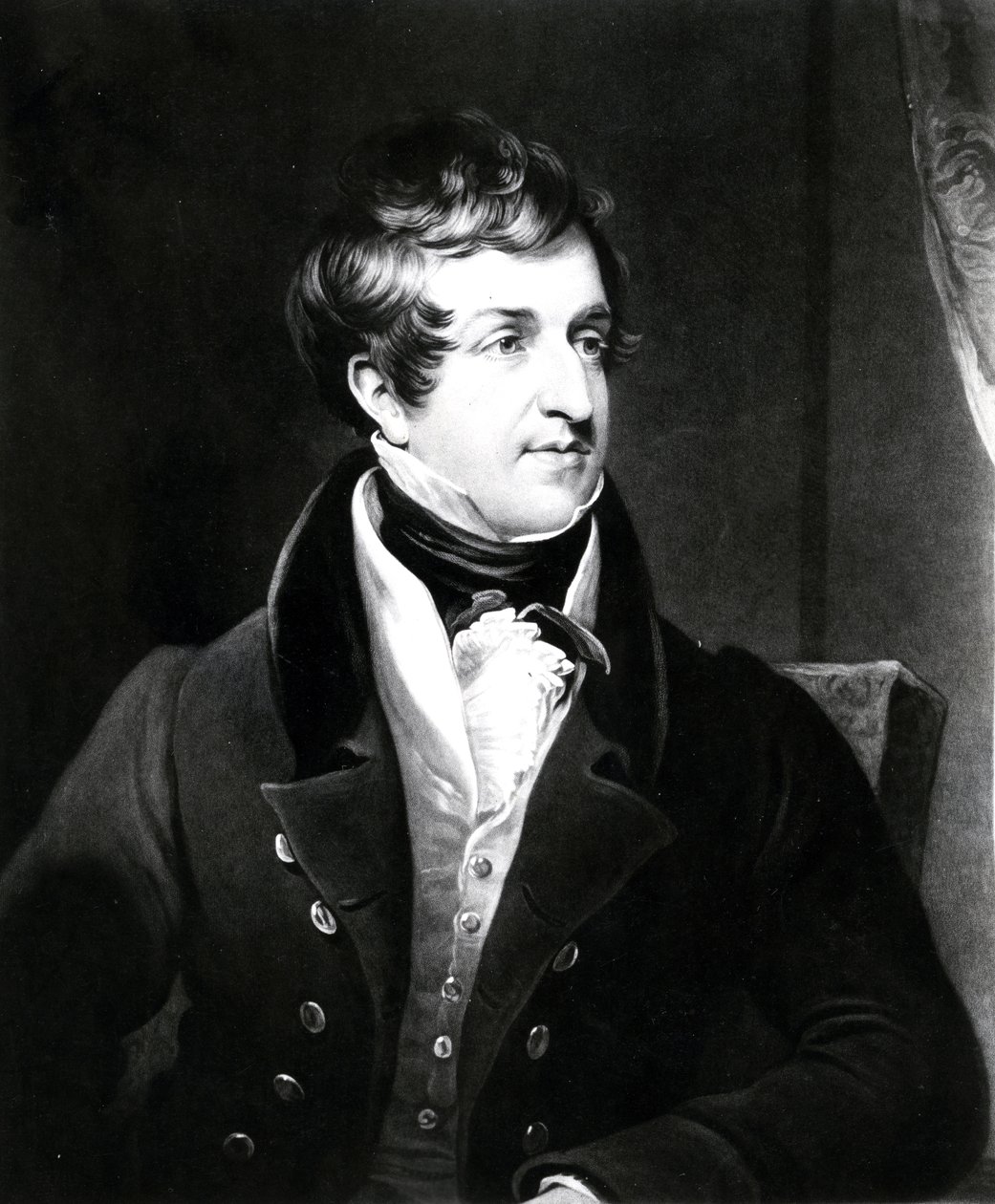 John Cam Hobhouse, gravure réalisée par Charles Turner, 1834 - James Lonsdale