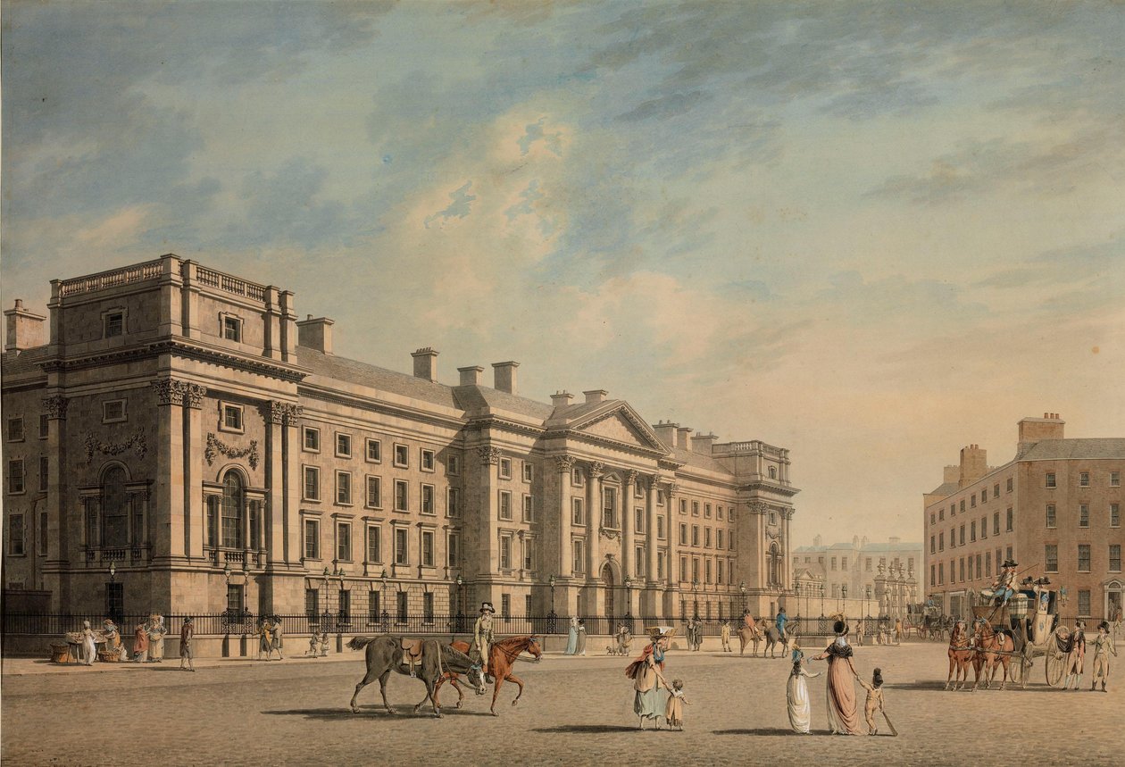 Trinity College, College Green, Dublin - James Malton