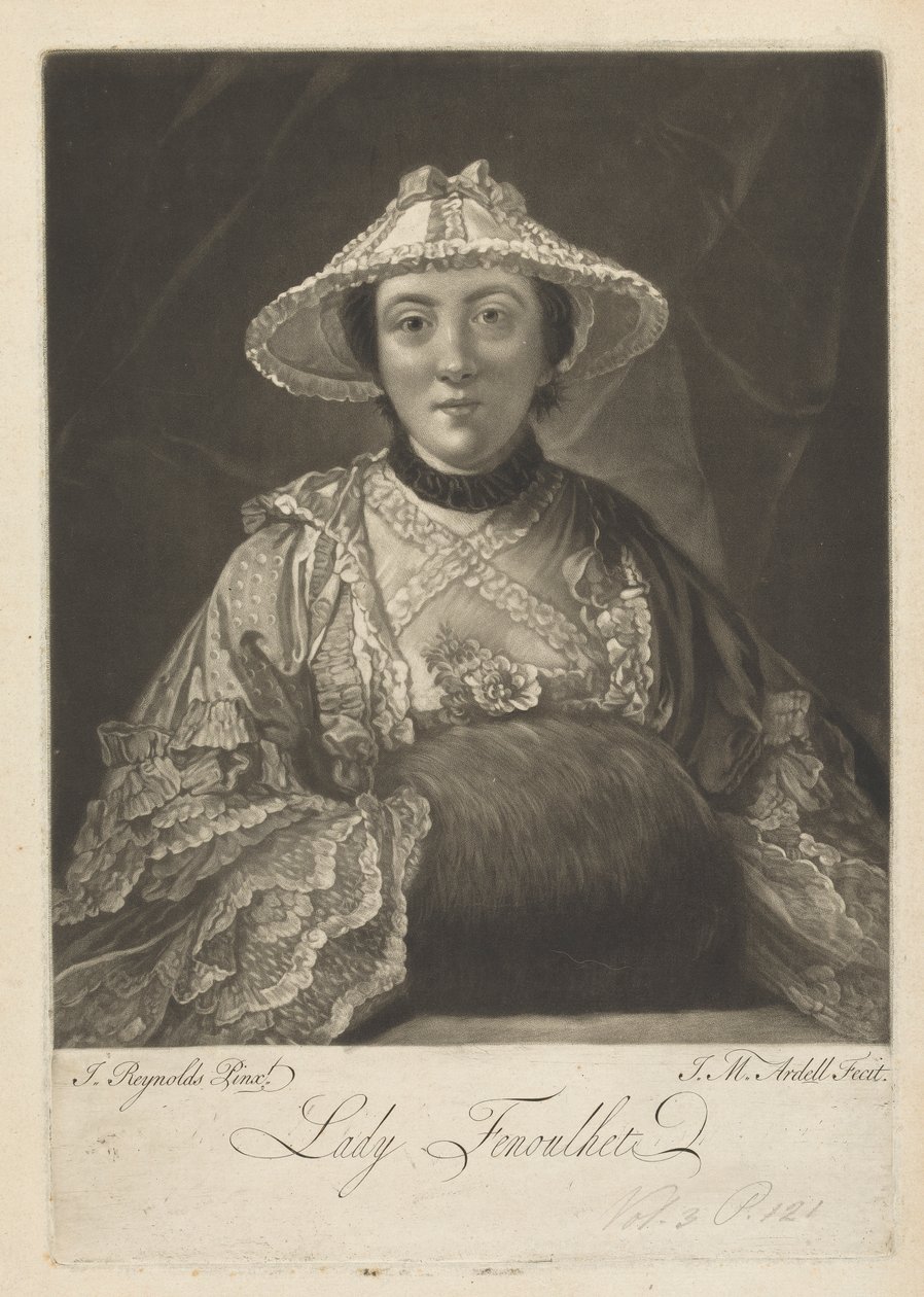 Lady Anne Fenoulhet (née Day) - James McArdell