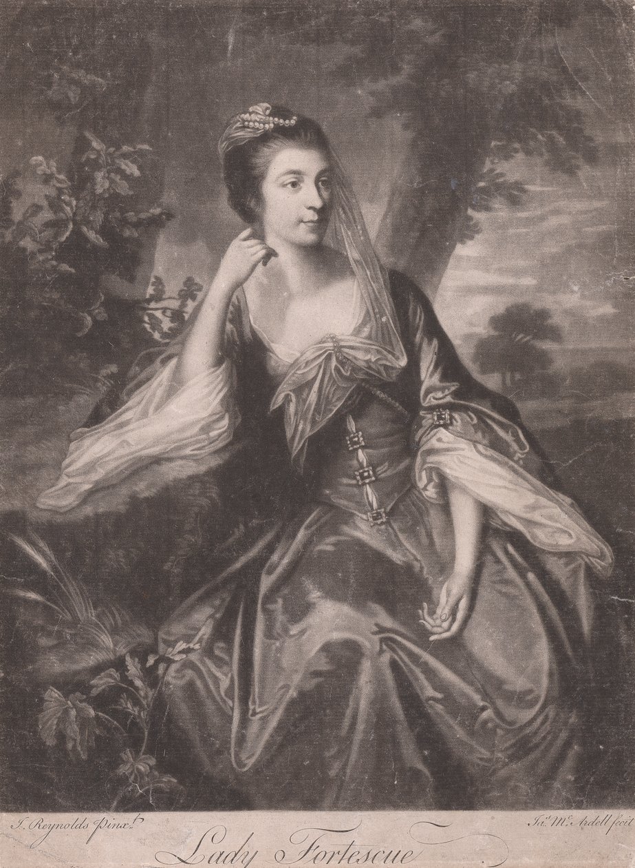 Lady Fortescue - James McArdell