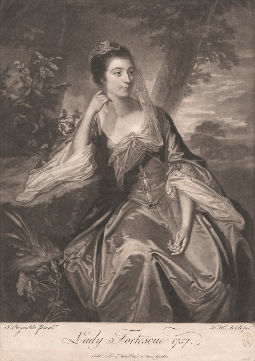 Lady Fortescue - James McArdell