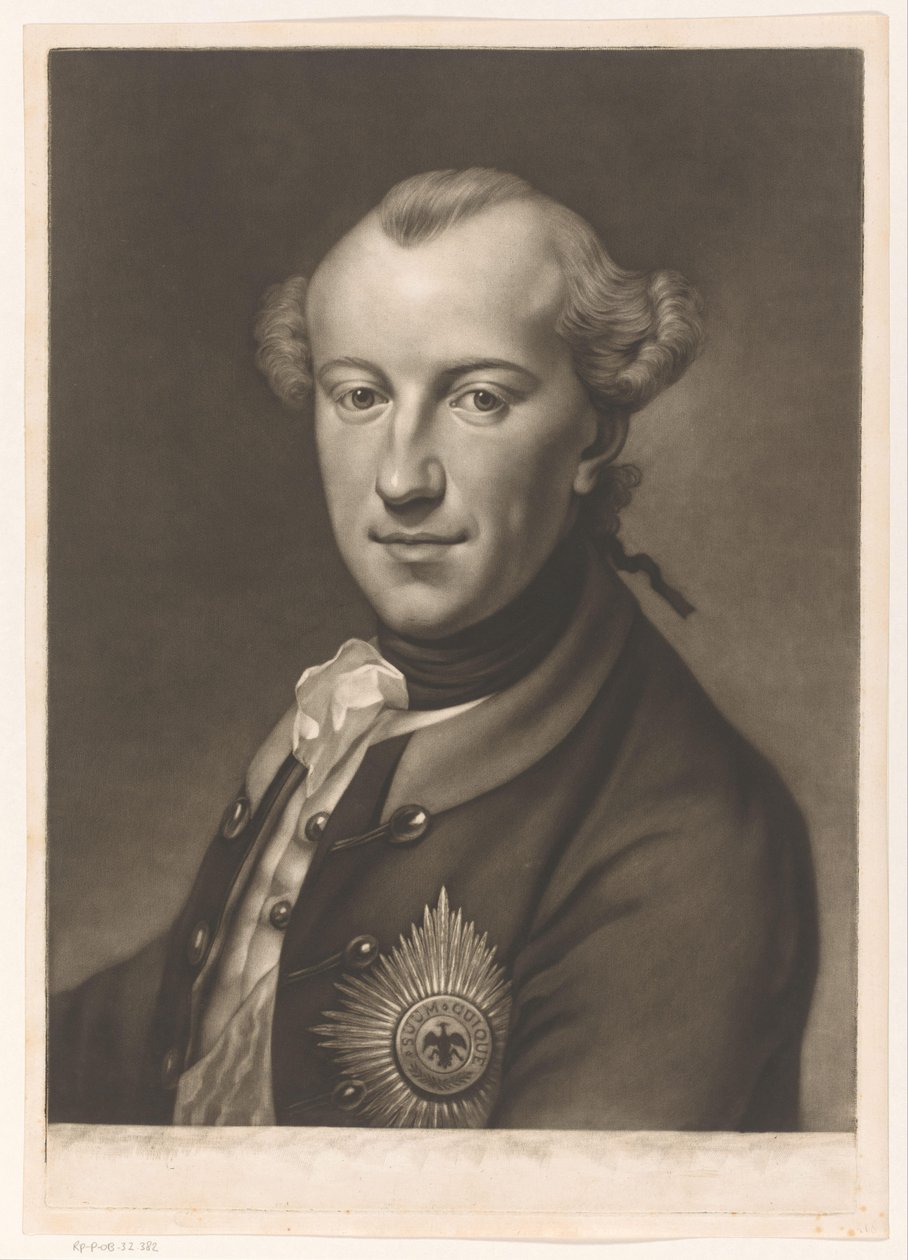 Portrait de Charles-Guillaume-Ferdinand de Brunswick-Wolfenbüttel - James McArdell