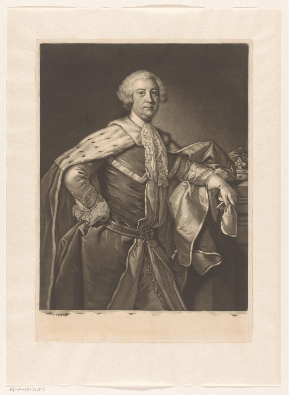 Portrait de Robert Ker - James McArdell