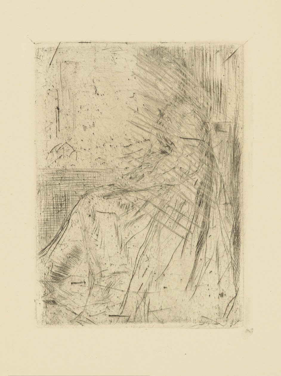 Impressions de plaques annulées par Whistler - Maude, assise - James Abbott McNeill Whistler