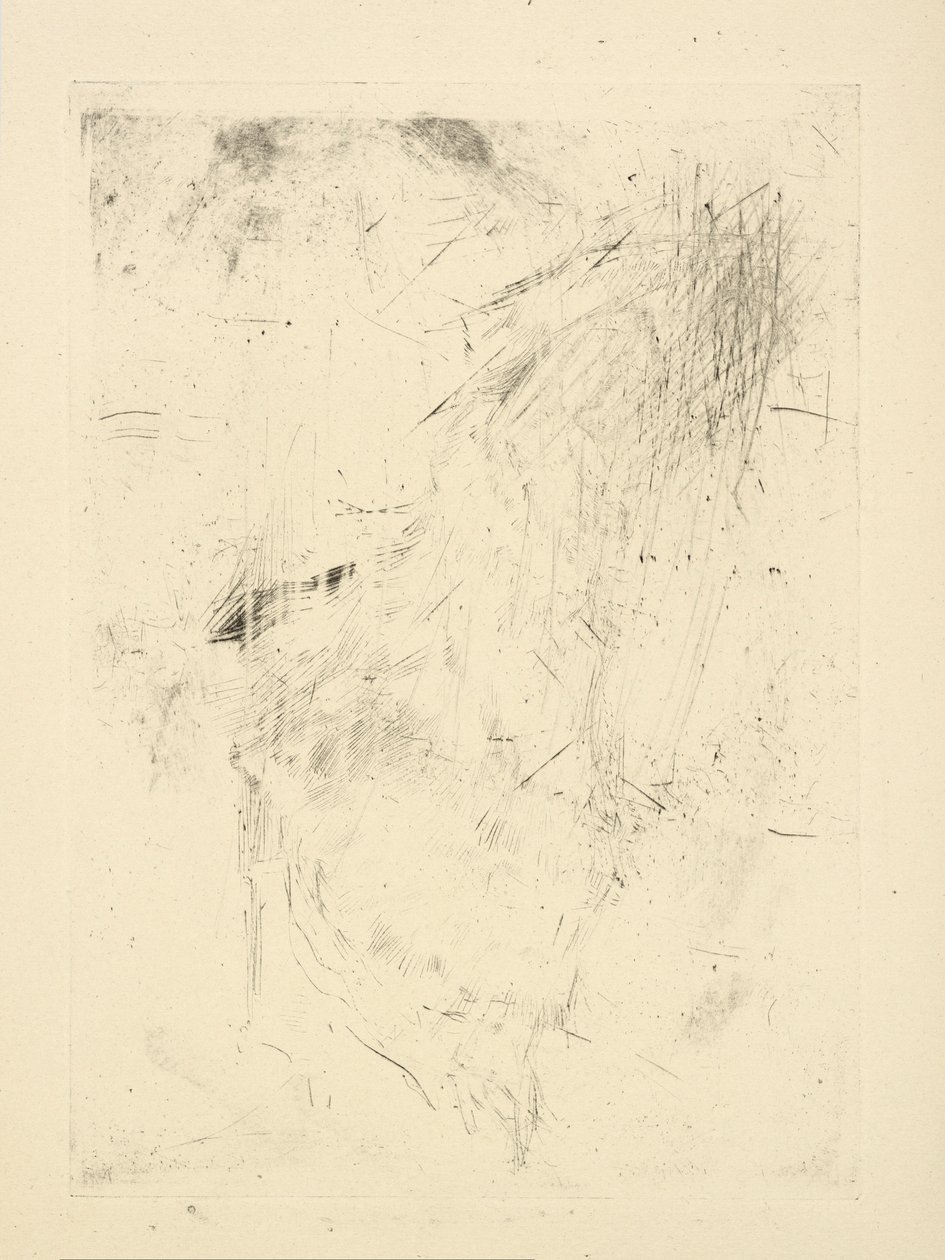 [76] Impressions de plaques annulées par Whistler - [Figure assise?] - James Abbott McNeill Whistler