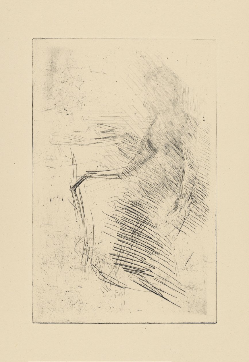 [76] Impressions de plaques annulées par Whistler - Le Bureau - James Abbott McNeill Whistler