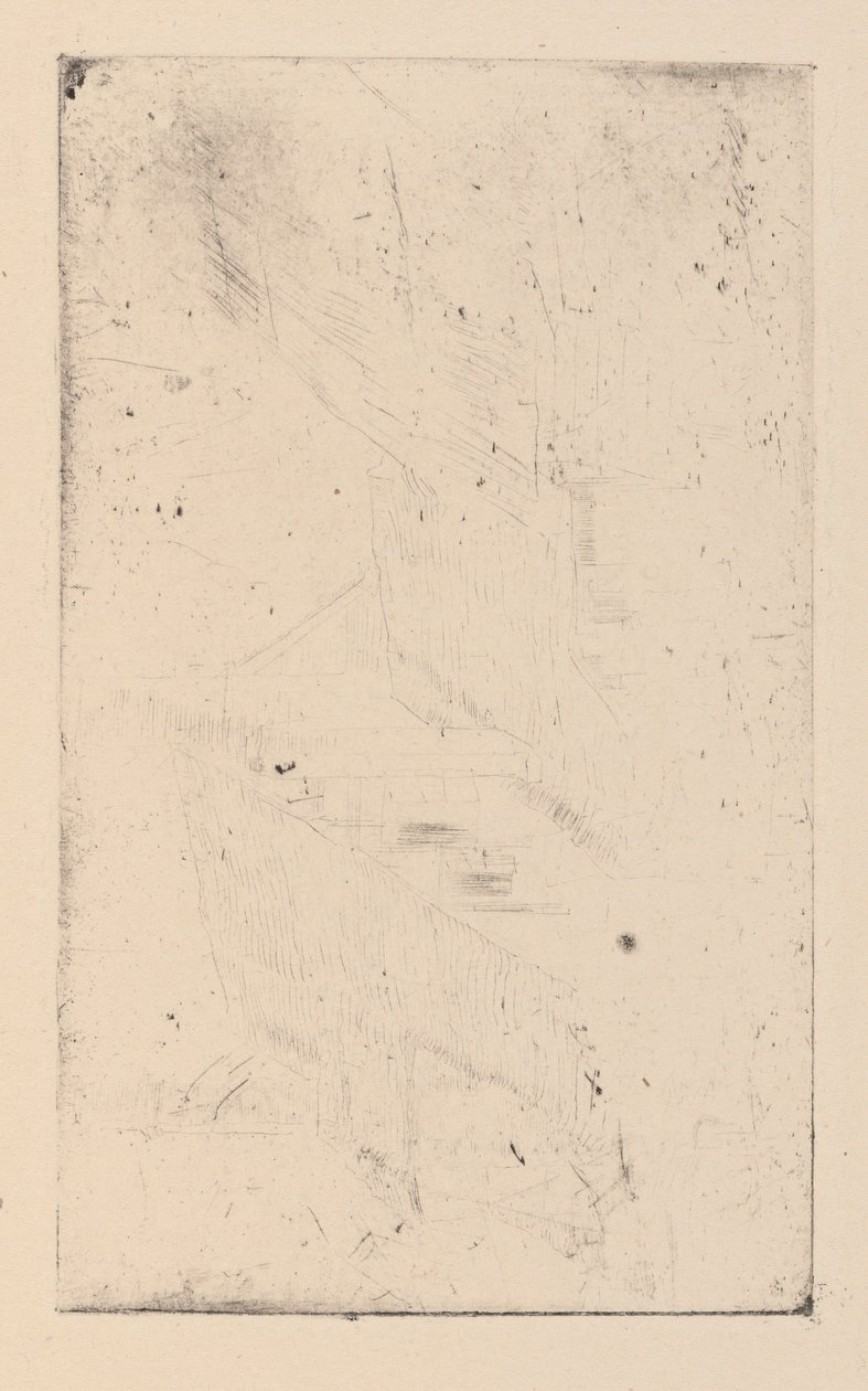 Impressions de plaques annulées par Whistler - Le Muff - James Abbott McNeill Whistler