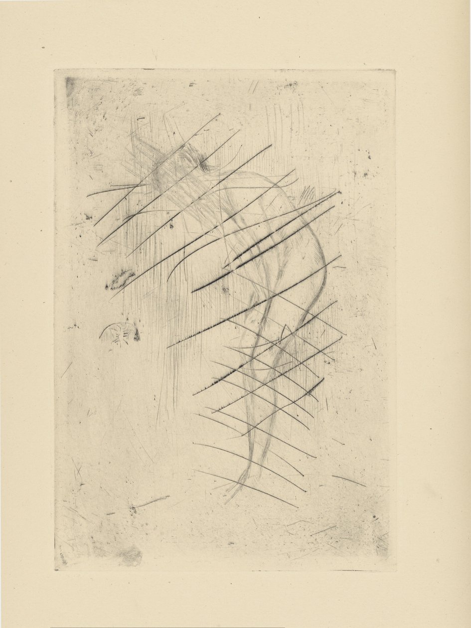 Impressions de plaques annulées par Whistler - Tillie : Un modèle - James Abbott McNeill Whistler