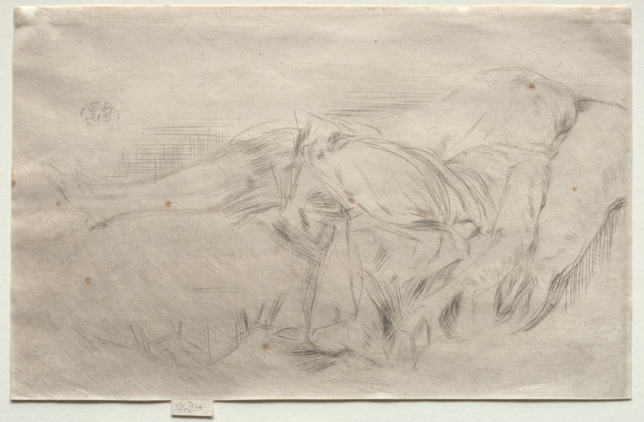 Un enfant sur un canapé, n° 2 - James McNeill Whistler