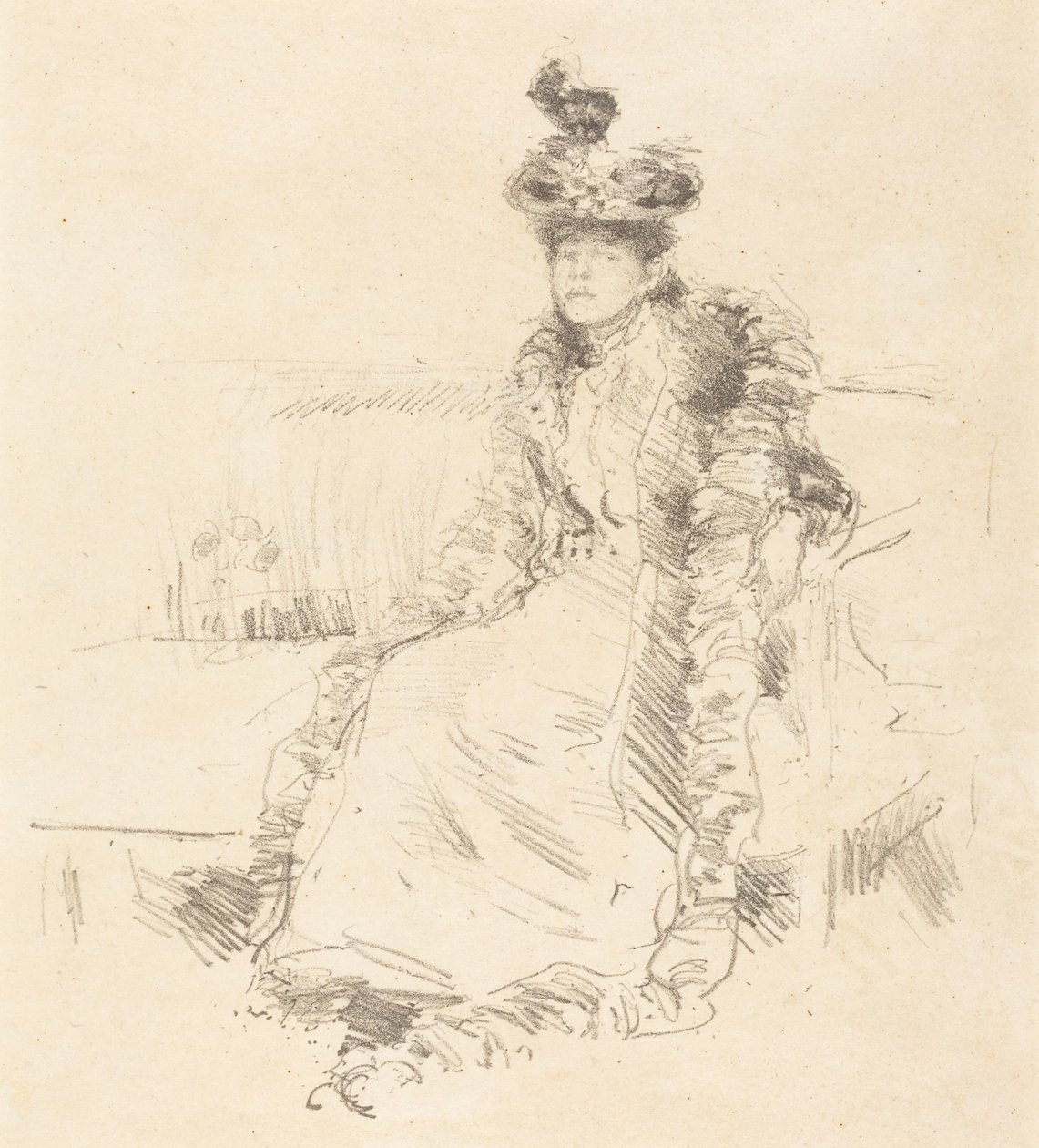Une dame assise - James McNeill Whistler
