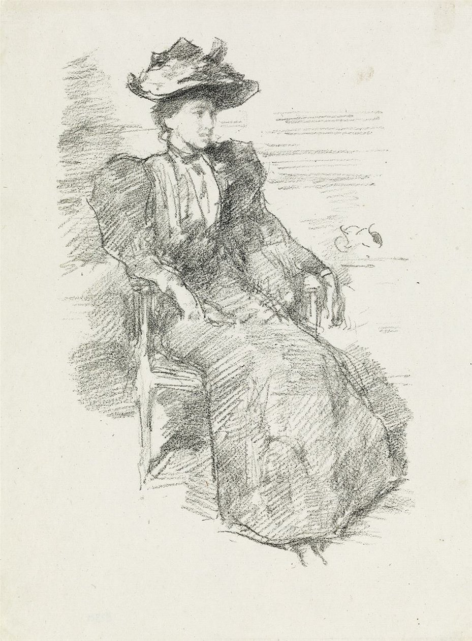 Portrait : Mildred Howells - James Abbott McNeill Whistler