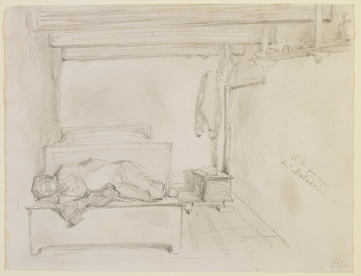 À la Ferme de Maladrie - James Abbott McNeill Whistler